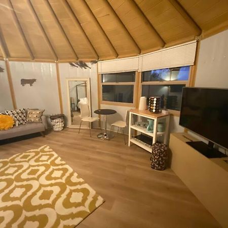 הוילה Valley Center Glamping-Sky Dome Yurt-Tiny House-2 By Lavenders Field מראה חיצוני תמונה