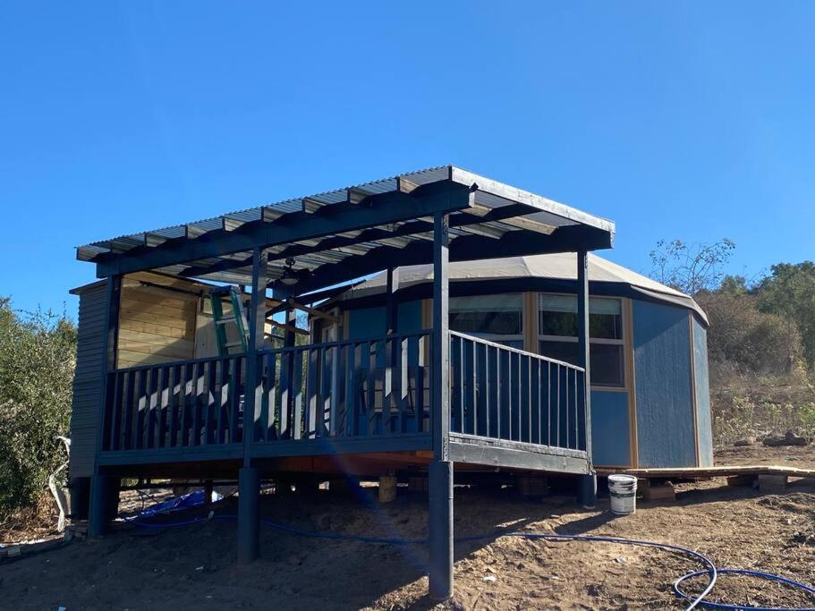 הוילה Valley Center Glamping-Sky Dome Yurt-Tiny House-2 By Lavenders Field מראה חיצוני תמונה