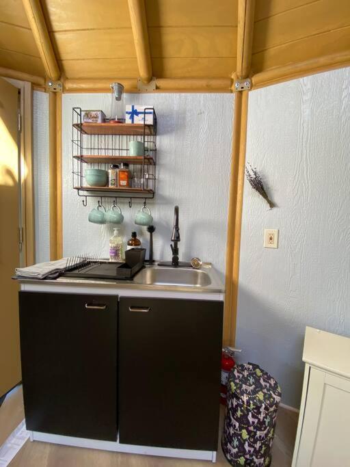 הוילה Valley Center Glamping-Sky Dome Yurt-Tiny House-2 By Lavenders Field מראה חיצוני תמונה