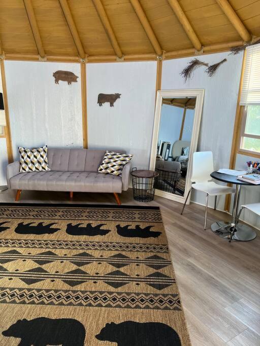 הוילה Valley Center Glamping-Sky Dome Yurt-Tiny House-2 By Lavenders Field מראה חיצוני תמונה